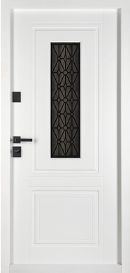 Входная дверь Дом Дверей Люкс Термо Гелиос ArWood RAL 7016 02829 фото | Dorus