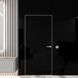 Двері прихованого монтажу Danapris Alum Wood 45 грунтовані профіль з чорним обкладом 00843 фото 10 | Дорус