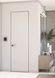 Двері прихованого монтажу Leoni door з анодованим сірим торцем та рамою 01332 фото 2 | Дорус