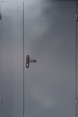 Вхідні двері Redfort Технічна 2 листа металу 1200 сірі 00557 фото | Дорус