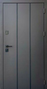 Входная дверь Qdoors Лайт (коричневый) 02871 фото | Dorus