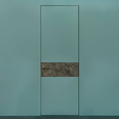 Двері прихованого монтажу Danapris Alum Wood 45 фарбовані з кам’яним шпоном 01197 фото | Дорус