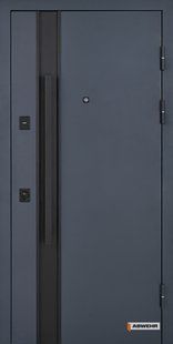 Вхідні двері ABWEHR 591 Pulse 02806 фото | Дорус