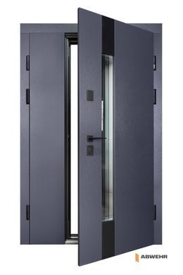 Вхідні двері ABWEHR Tower 527 Антрацит 1200 02073 фото | Дорус