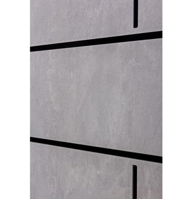 Вхідні двері Булат Ультра (Квадро) 540/249 Wavestone grey/Білий супермат 00946 фото | Дорус